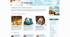 Desktop Screenshot of languagetutoring.co.uk